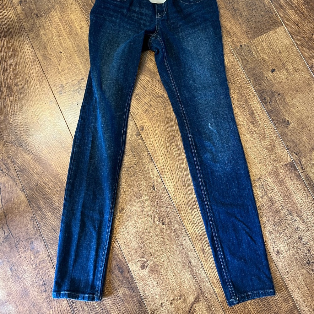 Inidigo Blue maternity leggings size small.